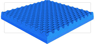 Convoluted Foam Panel