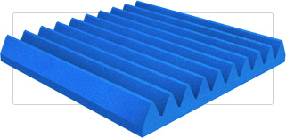 2" Wedge Foam Panel